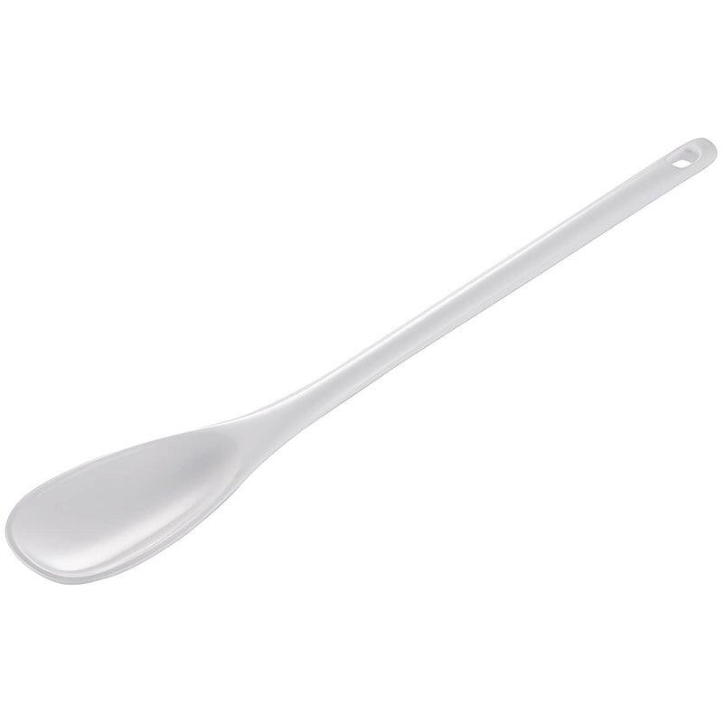 Gourmac 12" Melamine Mixing Spoon - White
